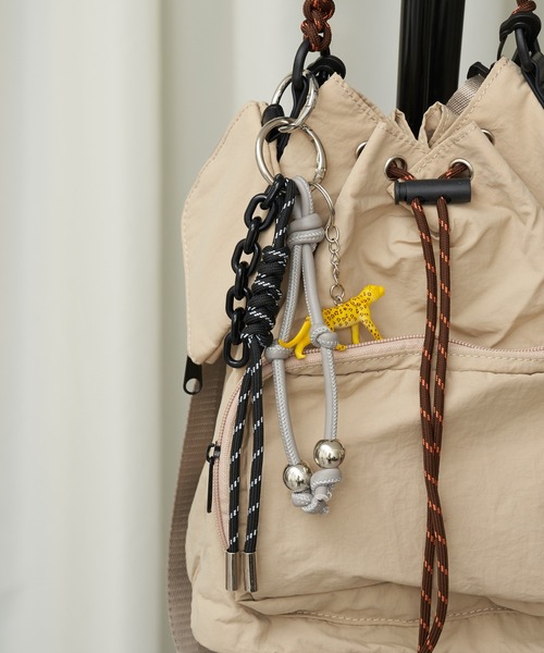 CIAOPANIC TYPY（チャオパニックティピー）の「アソートデザインチャーム（キーホルダー・レディース・グレー/ブラウン/ホワイト・ONE SIZE）」の5枚目の写真