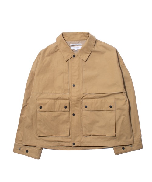 F/CE. （エフシーイー）の「F/CE. HYBRID FIELD SHORT JACKET / エフシーイー ハイブリッド フィールド ショートジャケット（カバーオール・メンズ・ブラック/ネイビー/ベージュ・SMALL/MEDIUM）」の2枚目の写真