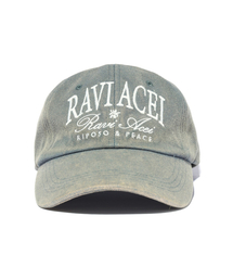 ACEI（アセイ）の「ラビロゴ刺繍ボールキャップブルー（キャップ）」