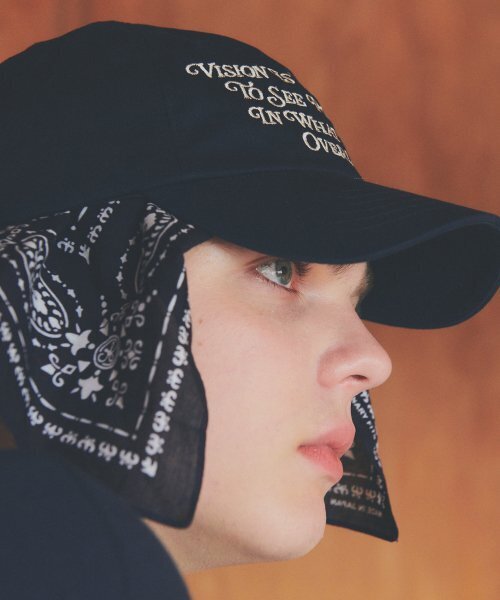 VISION STREET WEAR(ヴィジョンストリートウェア)の「VSW Wording Ball Cap Navy(キャップ・レディース・その他・FREE)」の2枚目の写真