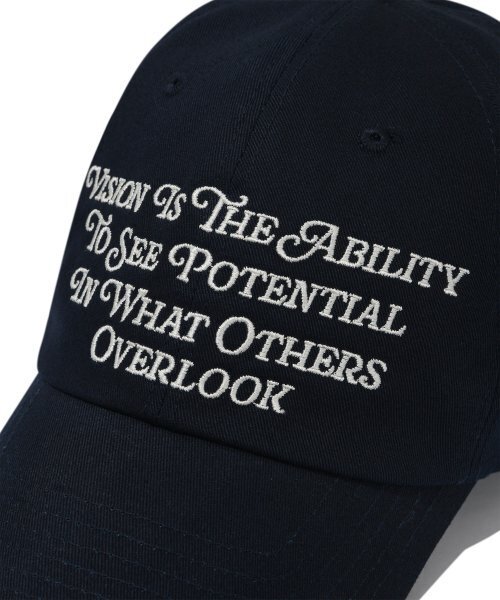 VISION STREET WEAR(ヴィジョンストリートウェア)の「VSW Wording Ball Cap Navy(キャップ・レディース・その他・FREE)」の5枚目の写真