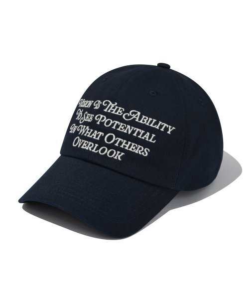 VISION STREET WEAR(ヴィジョンストリートウェア)の「VSW Wording Ball Cap Navy(キャップ・レディース・その他・FREE)」の7枚目の写真