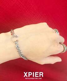 XPIER（エクスピア）の「エクスピア x-3br003 チェーンブレスレット 無アレルギー（ブレスレット）」