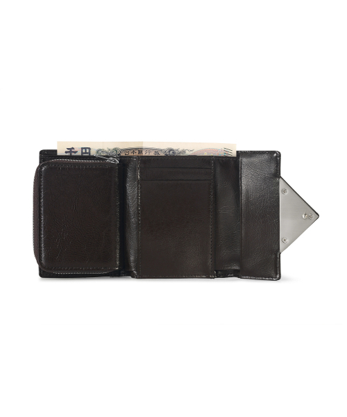 FENNEC TRIANGLE DOZI WALLET 財布 牛革 TRIANGLE DOZI WALLET - ESPRESSO（札入れ/マネークリップ）｜FENNEC