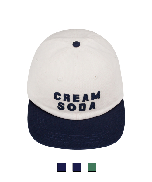 CREAM SODA LAB(クリームソーダラボ)の「アプリケパネルボールキャップネイビー(キャップ・レディース・その他・FREE)」の7枚目の写真