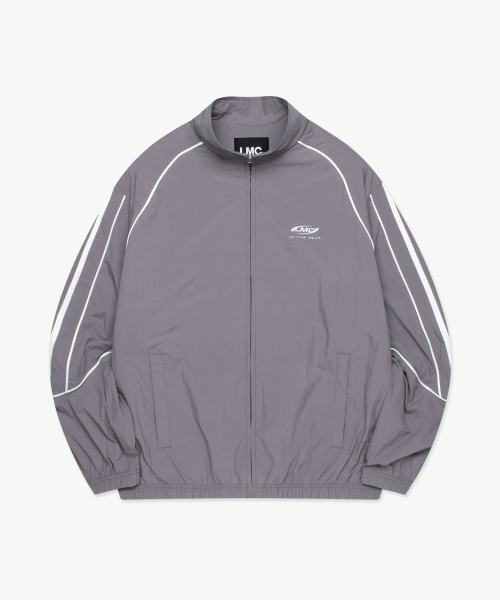 LMCの「PIPING LINE TRACK JACKET gray(ナイロンジャケット・レディース・その他・S/M/L)」の2枚目の写真