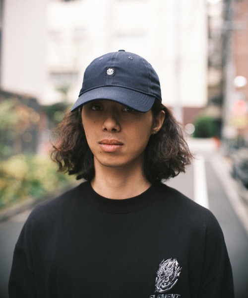 ELEMENT(エレメント)の「ELEMENT メンズ ICON DAD CAP TWILL キャップ 【2026年春夏モデル】(キャップ・メンズ・ネイビー/ブラウン/ブラック・FREE)」の2枚目の写真