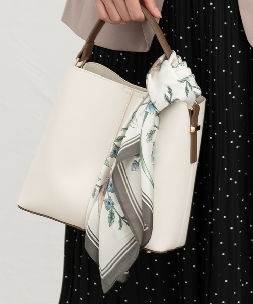 Honeys（ハニーズ）の「スカーフ（バンダナ/スカーフ・レディース・レッド系その他/グリーン系その他/ブラウン系その他/ライトグリーン系/ブラック系その他・FREE）」の7枚目の写真