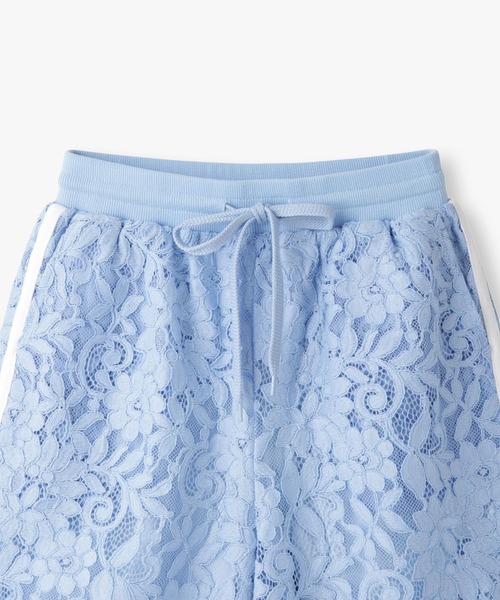 ANNA SUI NYC(アナ スイ エヌ ワイ シー)の「SPレースロゴハーフパンツ(その他パンツ・レディース・サックスブルー/ブラック/ホワイト・FREE)」の18枚目の写真