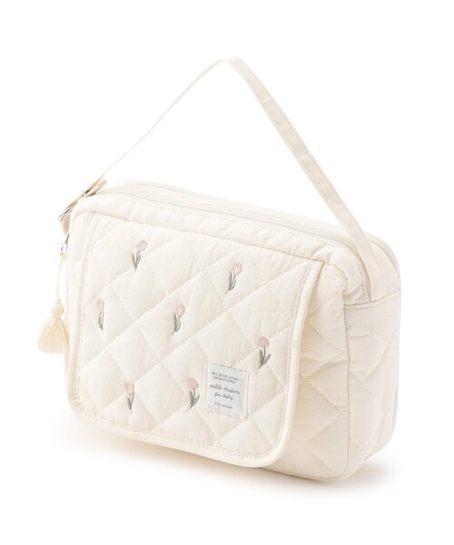 petit main（プティマイン）の「【抗菌防臭】マルチケース（その他ベビー用品・キッズ・アイボリー/ベージュ/ネイビー・F）」の2枚目の写真