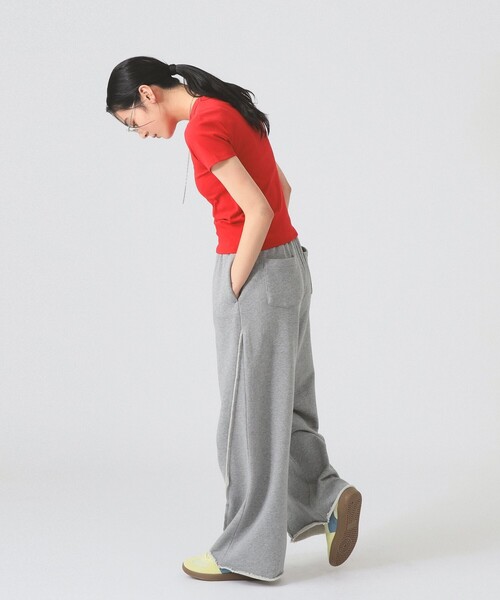 Ray BEAMS(レイビームス)の「【別注】PICCADILLY / リブ Tシャツ(Tシャツ/カットソー・レディース・レッド/ブラウン/プラム・ONE SIZE)」の18枚目の写真