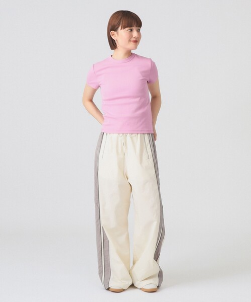 Ray BEAMS(レイビームス)の「【別注】PICCADILLY / リブ Tシャツ(Tシャツ/カットソー・レディース・レッド/ブラウン/プラム・ONE SIZE)」の15枚目の写真