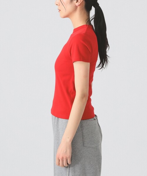 Ray BEAMS(レイビームス)の「【別注】PICCADILLY / リブ Tシャツ(Tシャツ/カットソー・レディース・レッド/ブラウン/プラム・ONE SIZE)」の10枚目の写真