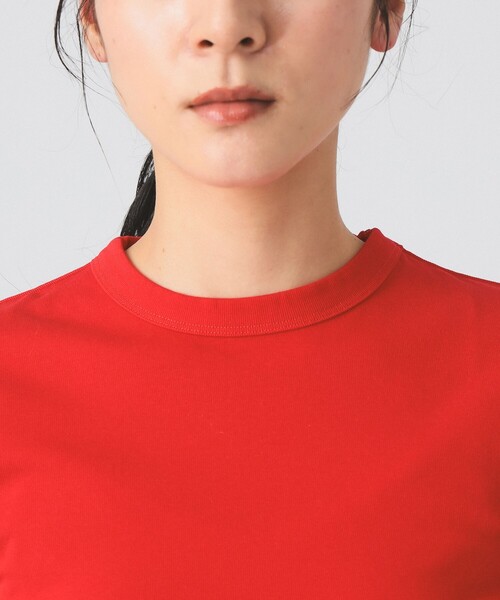 Ray BEAMS(レイビームス)の「【別注】PICCADILLY / リブ Tシャツ(Tシャツ/カットソー・レディース・レッド/ブラウン/プラム・ONE SIZE)」の8枚目の写真