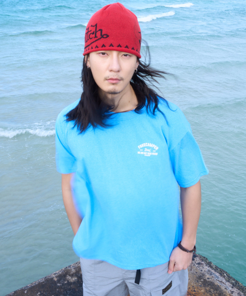FAKE CAMPER（フェイクキャンパー）の「ピグメントタイガーオリジナルヴィンテージ半袖Tシャツ[BLUE]（Tシャツ/カットソー・メンズ・ブルー・SMALL/MEDIUM/LARGE/X-LARGE）」の3枚目の写真