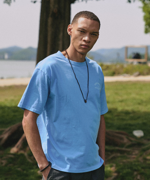 FAKE CAMPER（フェイクキャンパー）の「ピグメントタイガーオリジナルヴィンテージ半袖Tシャツ[BLUE]（Tシャツ/カットソー・メンズ・ブルー・SMALL/MEDIUM/LARGE/X-LARGE）」の4枚目の写真