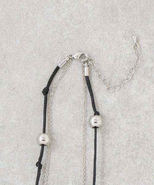 LIVETART（リヴェタート）の「ステーションネックレス（リング・レディース・シルバー・FREE）」の5枚目の写真