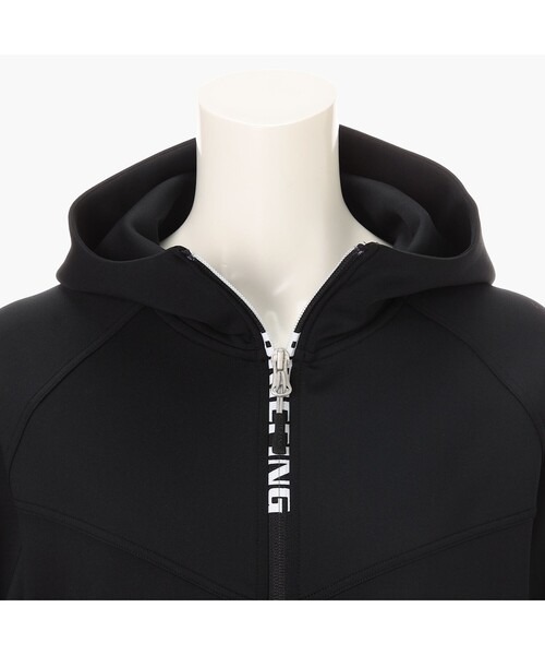 BRIEFING（ブリーフィング）の「【BRIEFING GOLF／ブリーフィングゴルフ】WOMEN’S 3D LOGO PARKA（ブルゾン・レディース・ベージュ/ブラック・M/S）」の18枚目の写真