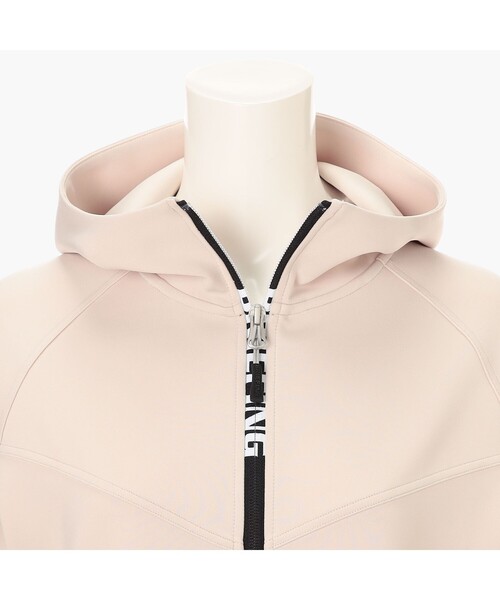 BRIEFING（ブリーフィング）の「【BRIEFING GOLF／ブリーフィングゴルフ】WOMEN’S 3D LOGO PARKA（ブルゾン・レディース・ベージュ/ブラック・M/S）」の8枚目の写真