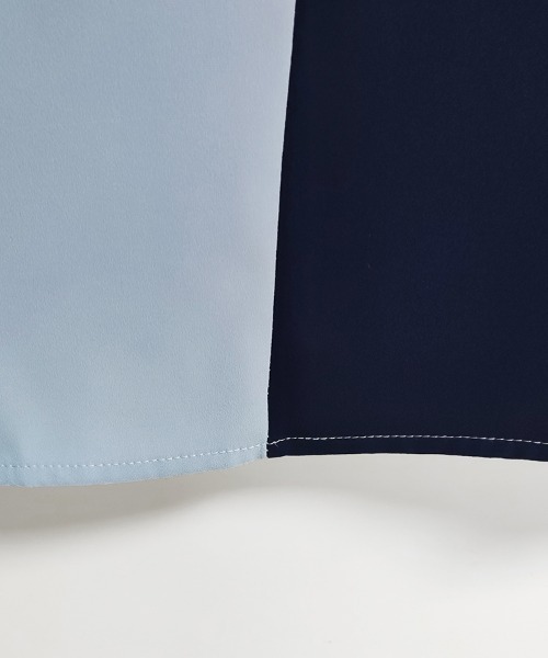 ONEP STAR(ワンピスター)の「カラーブロックブラウス(シャツ/ブラウス・レディース・ホワイト・MEDIUM/LARGE/X-LARGE)」の12枚目の写真
