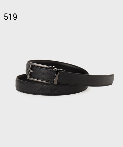 tk.TAKEO KIKUCHI（ティーケータケオキクチ）の「【２WAY】リバーシブルナローベルト（ベルト・メンズ・ブラック系4/ネイビー系4/ブラウン系その他5・00）」の14枚目の写真