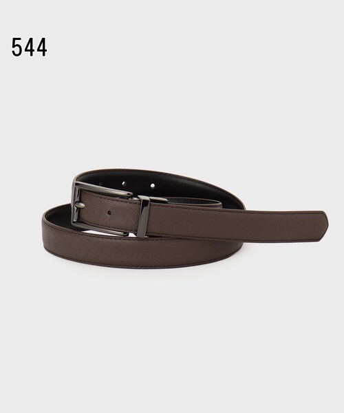 tk.TAKEO KIKUCHI（ティーケータケオキクチ）の「【２WAY】リバーシブルナローベルト（ベルト・メンズ・ブラック系4/ネイビー系4/ブラウン系その他5・00）」の18枚目の写真
