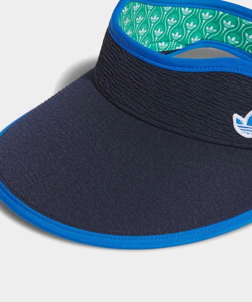 adidas(アディダス)の「オリジナルス バイザー【adidas Golf/アディダスゴルフ】(サンバイザー・レディース・ブルー・MEDIUM)」の3枚目の写真