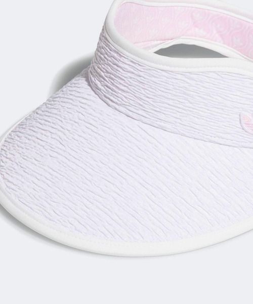 adidas(アディダス)の「オリジナルス バイザー【adidas Golf/アディダスゴルフ】(サンバイザー・レディース・ブルー・MEDIUM)」の7枚目の写真