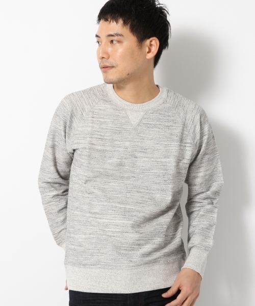 GLOBAL WORK（グローバルワーク）の「アソートクルースウェット/707511（スウェット・メンズ・ホワイト/ネイビー/グレー/ブルー・X-LARGE/MEDIUM/SMALL/LARGE）」の2枚目の写真