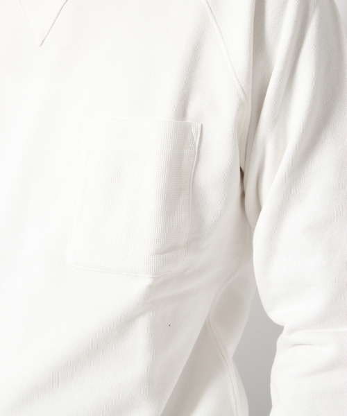 GLOBAL WORK（グローバルワーク）の「アソートクルースウェット/707511（スウェット・メンズ・ホワイト/ネイビー/グレー/ブルー・X-LARGE/MEDIUM/SMALL/LARGE）」の14枚目の写真