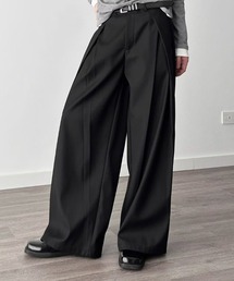 KELVIN（ケルヴァン）の「Tuck Wide Slacks Pants タック ワイド スラックスパンツ（デニムパンツ）」