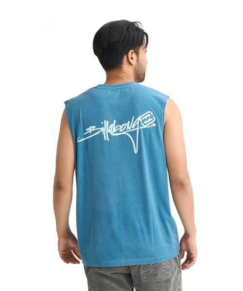 BILLABONG(ビラボン)の「BILLABONG メンズ タンクトップ 【MASULE FIT】 SCRIPT LOGO BG011351(タンクトップ・メンズ・ブラック/ブルー/オフホワイト・L/M)」の10枚目の写真