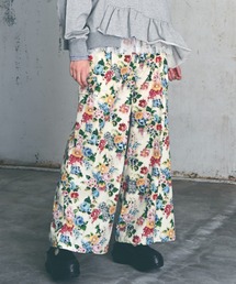 H.A.K（ハク）の「コットンリヨセルツイルTRACE　FLORALプリントカーゴパンツ（カーゴパンツ）」