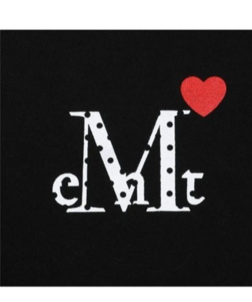 MUCENT（ムセント）の「◇MUCENT◇ブランド直輸入正規品/LOVRITS MINI HEART LOGO ONE SHOULDER T ラブリッツミニハートロゴワンショルダー長袖Tシャツ（Tシャツ/カットソー・レディース・ブラック/ホワイト・FREE）」の15枚目の写真