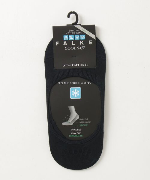 BRILLA per il gusto（ブリッラペルイルグースト）の「FALKE COOL24/7IV（ソックス/靴下・メンズ・ネイビー/ブラック/ブラック系その他4/ホワイト・ONE SIZE）」の4枚目の写真