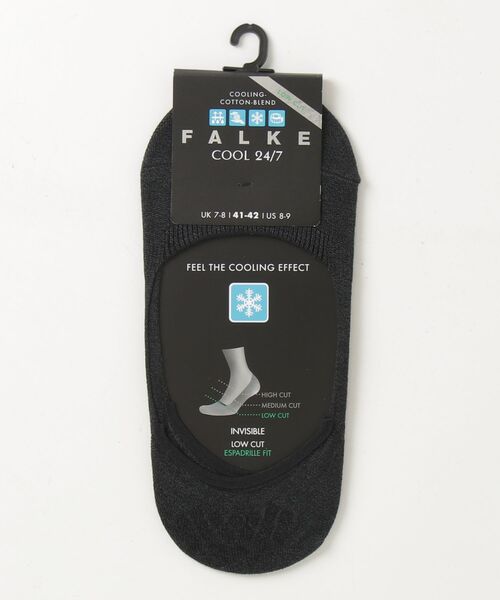 BRILLA per il gusto（ブリッラペルイルグースト）の「FALKE COOL24/7IV（ソックス/靴下・メンズ・ネイビー/ブラック/ブラック系その他4/ホワイト・ONE SIZE）」の3枚目の写真