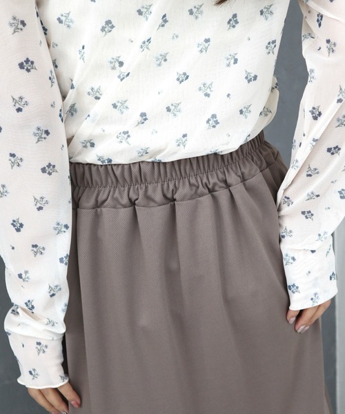 CECIL McBEE(セシルマクビー)の「カットツイルフリルスカート(スカート・レディース・モカ/ブラック・MEDIUM/LARGE)」の15枚目の写真