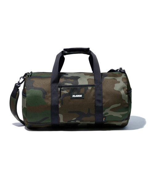 XLARGE（エクストララージ）の「DUFFLE BAG（ボストンバッグ・メンズ・カモフラージュ/ブラック・ONE SIZE）」の2枚目の写真