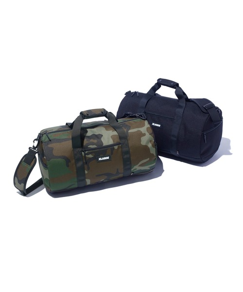 XLARGE（エクストララージ）の「DUFFLE BAG（ボストンバッグ・メンズ・カモフラージュ/ブラック・ONE SIZE）」の3枚目の写真