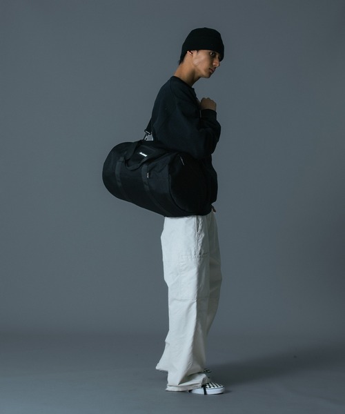 XLARGE（エクストララージ）の「DUFFLE BAG（ボストンバッグ・メンズ・カモフラージュ/ブラック・ONE SIZE）」の14枚目の写真