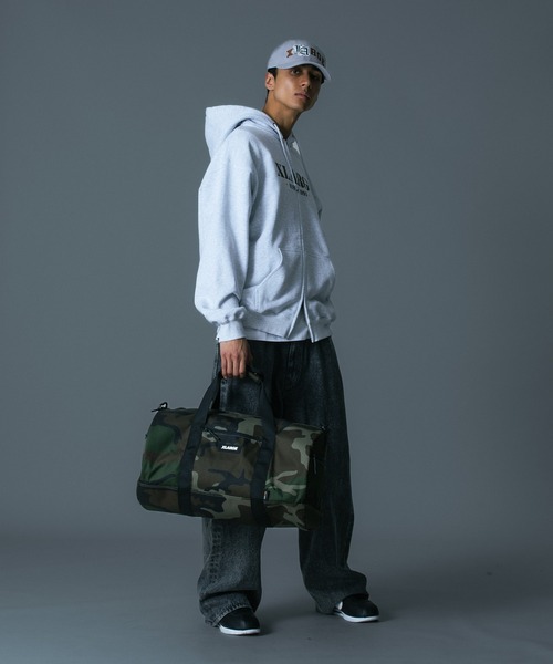 XLARGE（エクストララージ）の「DUFFLE BAG（ボストンバッグ・メンズ・カモフラージュ/ブラック・ONE SIZE）」の12枚目の写真