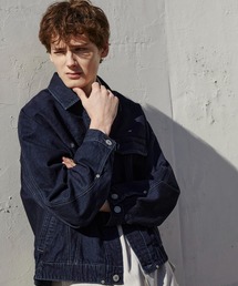 PUBLIC TOKYO（パブリックトウキョウ）の「【セットアップ可】SHIOTA BASIC 3ツイストJK　/セットアップ/春服/日本製/岡山デニム/大人気/ジャケット/ブルゾン/Gジャン/シオタ（デニムジャケット）」