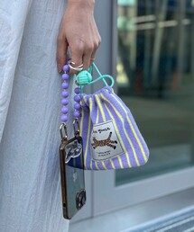 NOLLEY'S（ノーリーズ）の「【grace grace/グラスグラス】グラスケパイルキンチャクポーチ（ポーチ）」