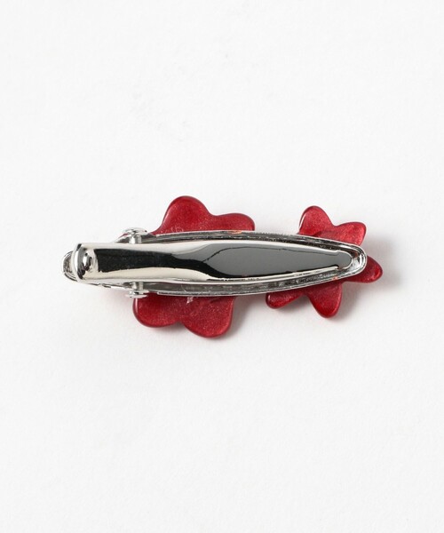 BEAMS BOY（ビームスボーイ）の「ATOLASOLAS / hair crip 2SET（バレッタ/ヘアクリップ・レディース・ブラック/ホワイト/レッド・ONE SIZE）」の7枚目の写真