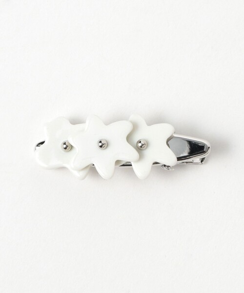 BEAMS BOY（ビームスボーイ）の「ATOLASOLAS / hair crip 2SET（バレッタ/ヘアクリップ・レディース・ブラック/ホワイト/レッド・ONE SIZE）」の17枚目の写真