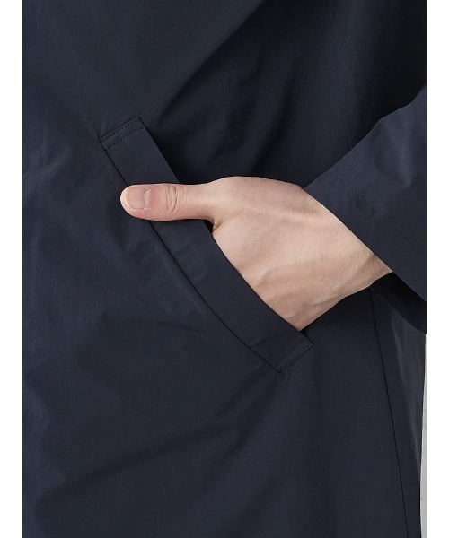 Perfect Suit FActory(パーフェクトスーツファクトリー)の「タフタワッシャー 比翼ステンカラーコート ブラック/ベージュ/ネイビー(その他アウター・メンズ・ベージュ/ネイビー/ブラック・LL/L/M)」の17枚目の写真
