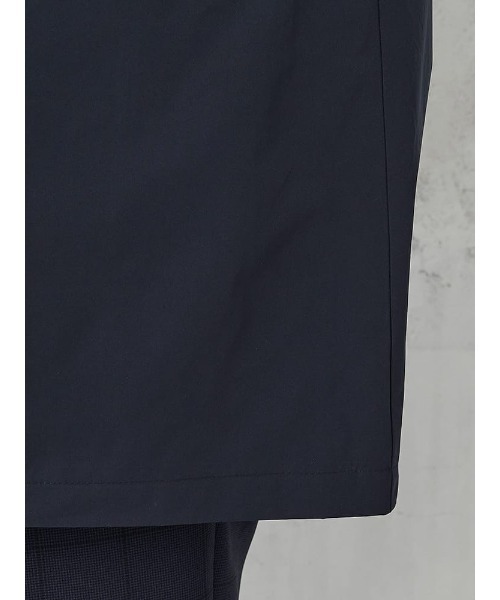 Perfect Suit FActory(パーフェクトスーツファクトリー)の「タフタワッシャー 比翼ステンカラーコート ブラック/ベージュ/ネイビー(その他アウター・メンズ・ベージュ/ネイビー/ブラック・LL/L/M)」の18枚目の写真