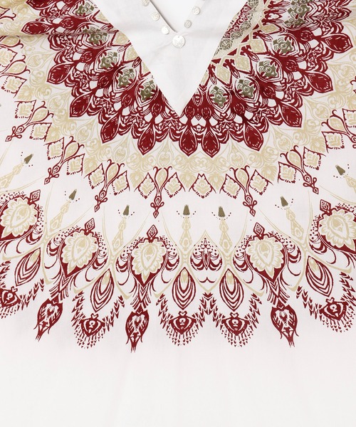 チャイハネ（チャイハネ）の「【チャイハネ】レレリアキャミワンピース サロペット2WAY（ワンピース・レディース・ブルー/ブラック/ホワイト・FREE）」の5枚目の写真