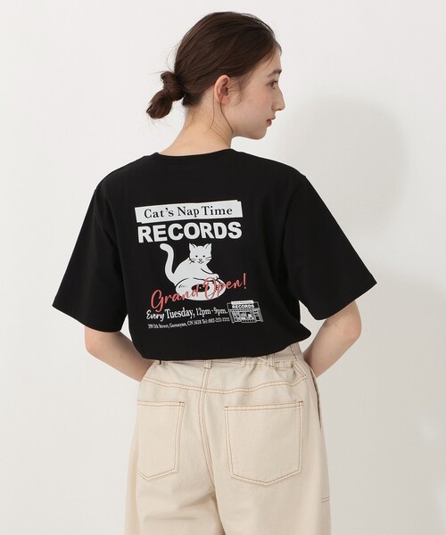 オンラインストア・一部店舗限定】プリントTシャツ/Cat's NapTime（T