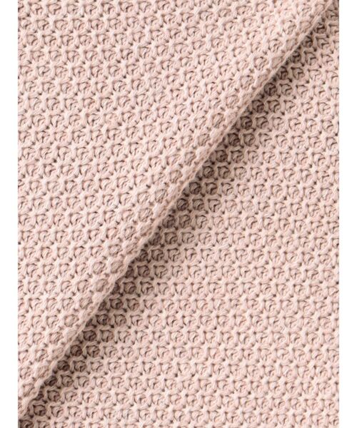 TONAL(トーナル)の「サマーツイードリブニットワンピース(ワンピース・レディース・ブラウン/ピンク/グレー・MEDIUM)」の10枚目の写真
